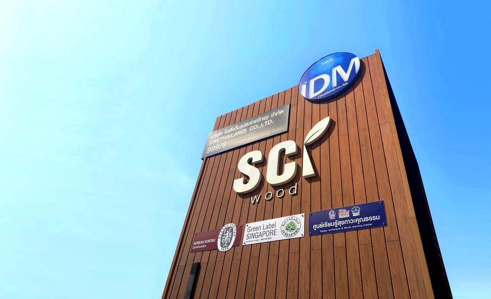 อาคารสำนักงาน IDM (Thailand) แบรนด์ SCi Wood พร้อมตรารับรอง Bureau Veritas และ Green Label Singapore