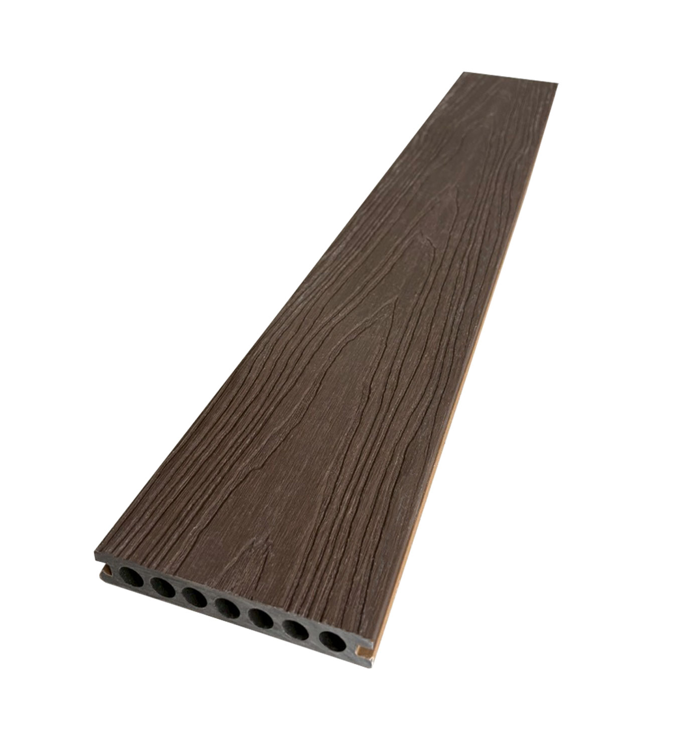 ไม้พื้น WPC TIGER WOOD TD22-137 C สีโอ๊ค โครงสร้างกลวง
